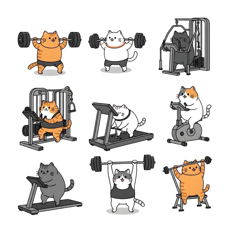 Leg Day with Cat Cat