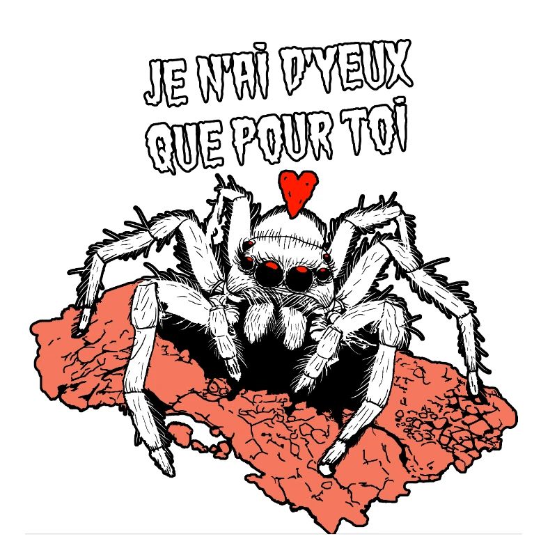 I ONLY HAVE EYES FOR YOU! (spider)