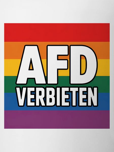 AFD Verbieten - Antifa Tee