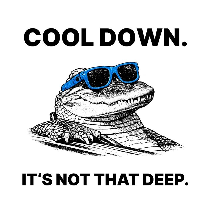 Refroidissement – Ce n’est pas ce demi-ton profond de crocodile