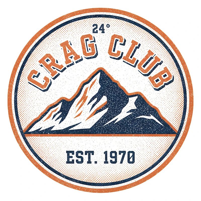 Crag Club Mountain Patch