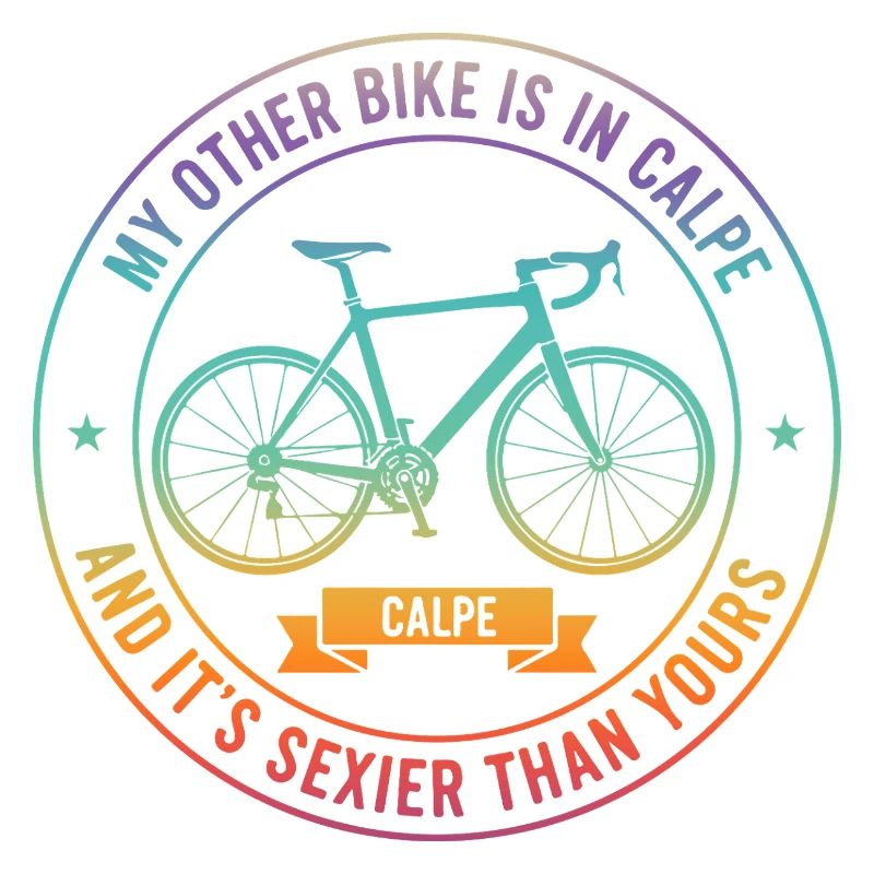 Tee de la rivalité vélo Calpe