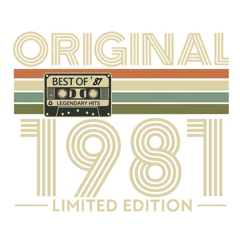 Original 1988 Edition Retro Cassette