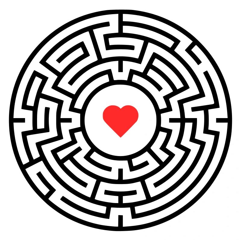 Labyrinthe du Labyrinthe Heart Maze