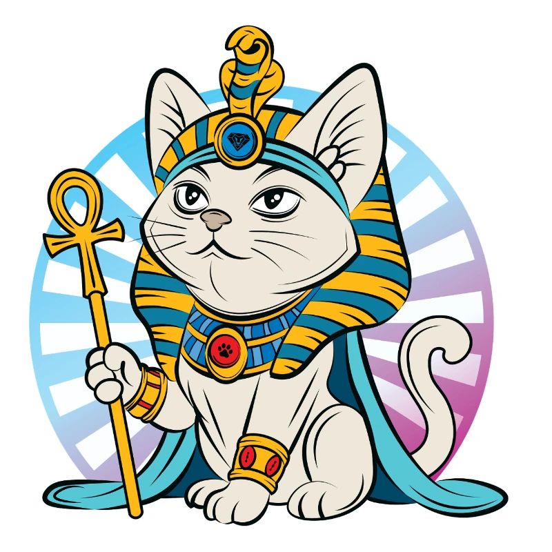 Chat pharaon égyptien