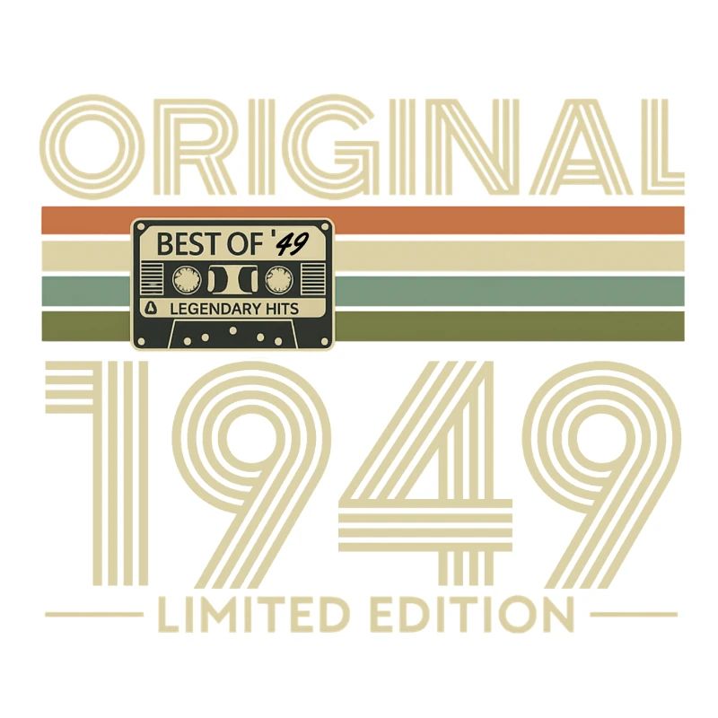 Original 1949 Édition Limitée Retro