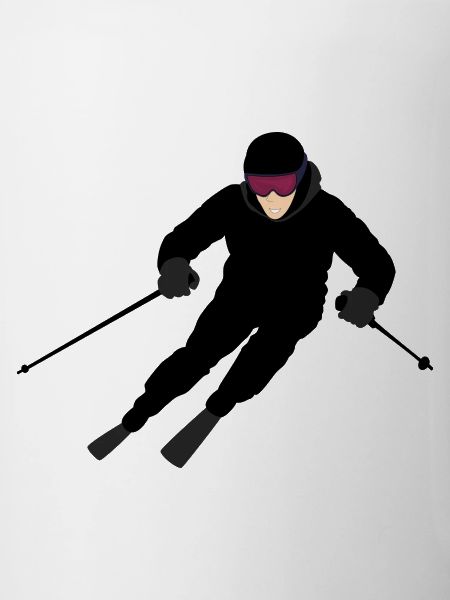 Dynamic skier