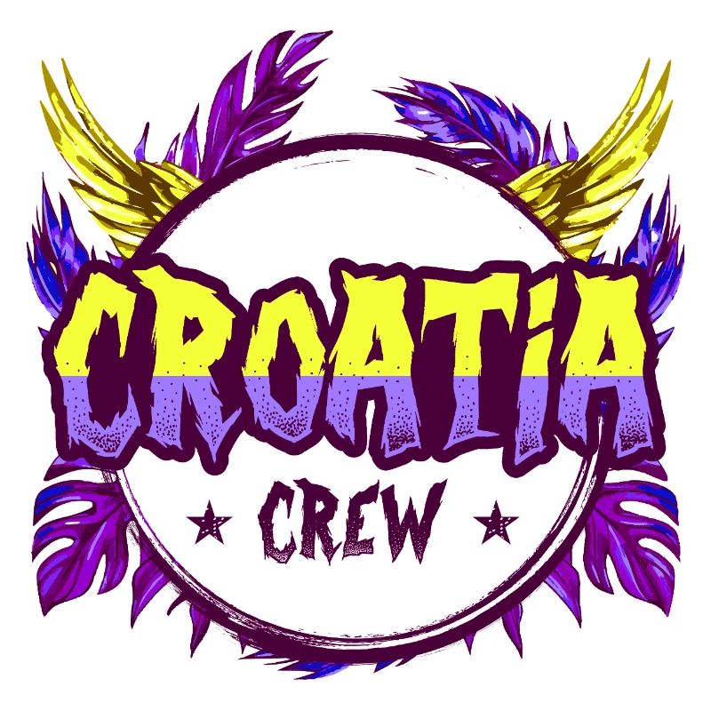 Croatia Crew Colorful