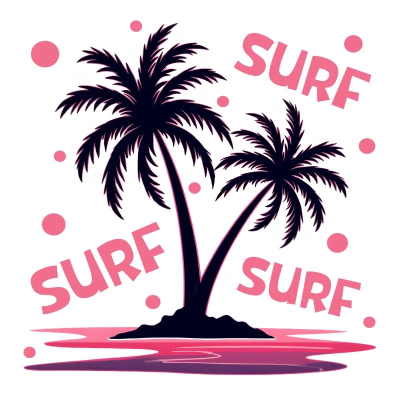 Surfing Palm Trees