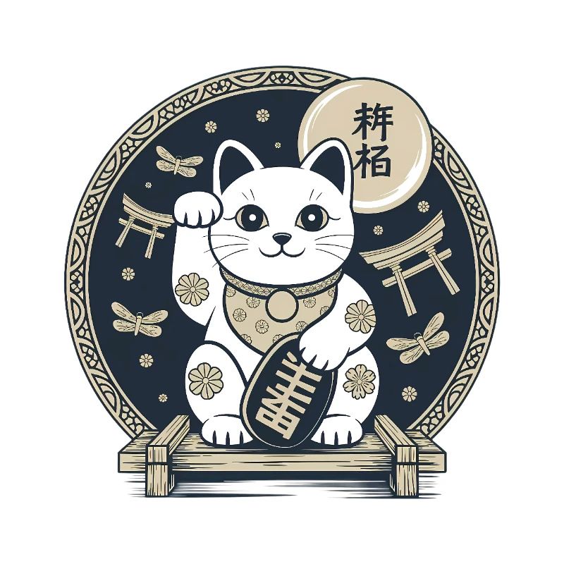 Médaille Maneki Neko Night