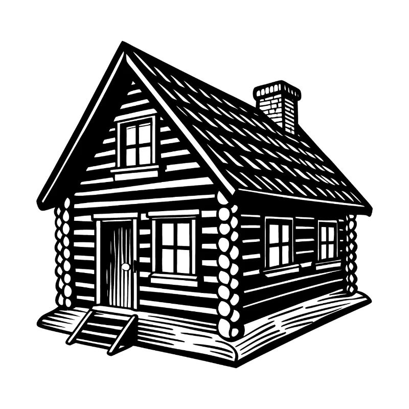 Log cabin