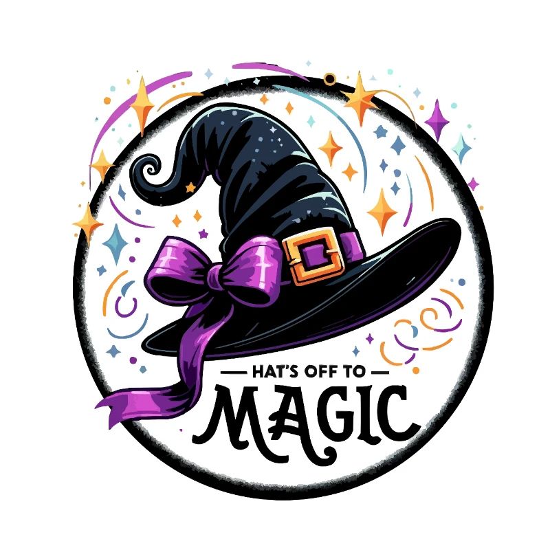 Witch Hat Magic Illustration