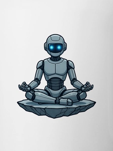 01 Le Robot Zen Meditation