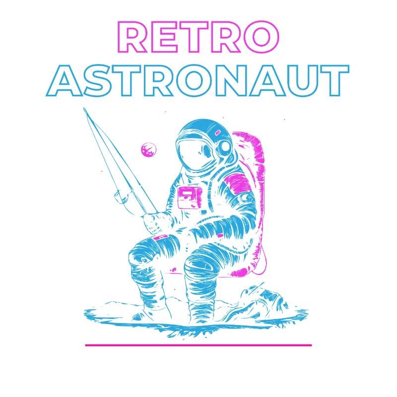 Astronaute rétro