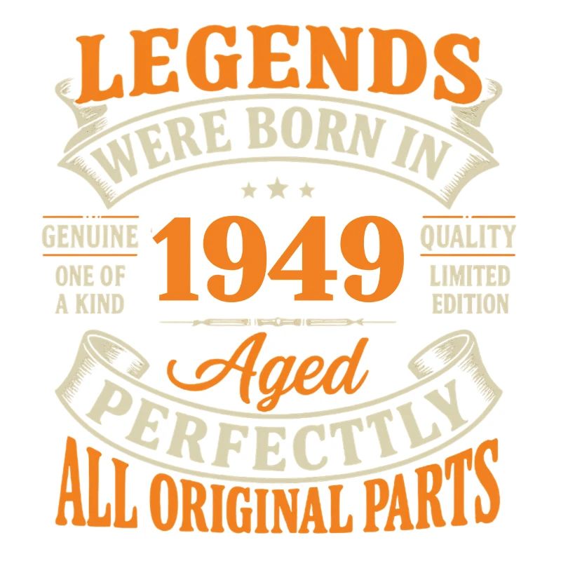 Légendes Nées en 1949 Parfaites