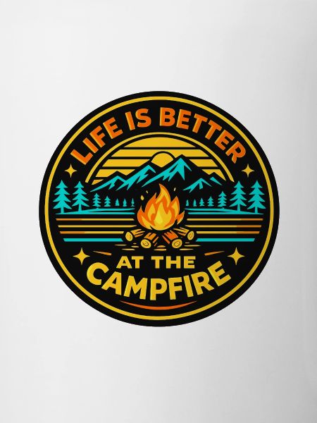Campfire Life: Nature & Warmth