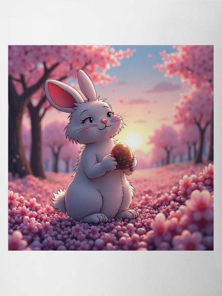 dessin manga d'un mignon lapin
