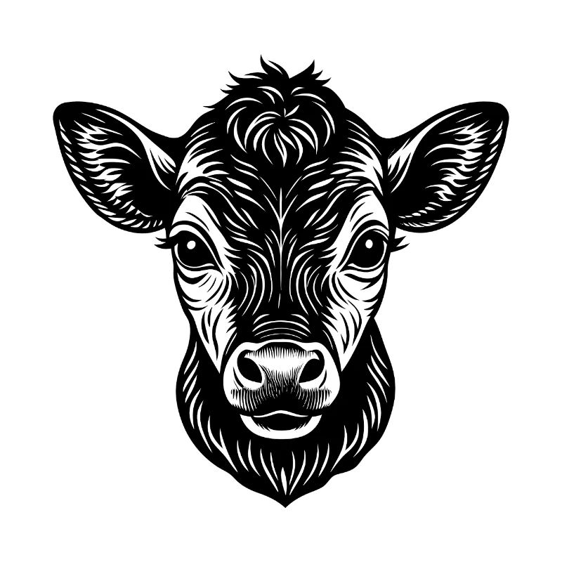Petite vache mignonne
