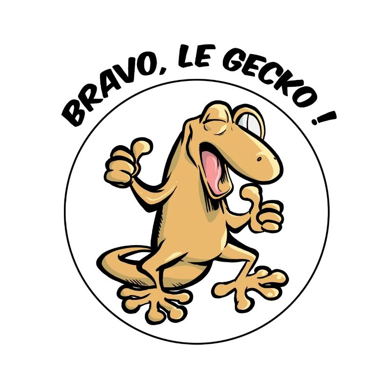 Bravo, le gecko !