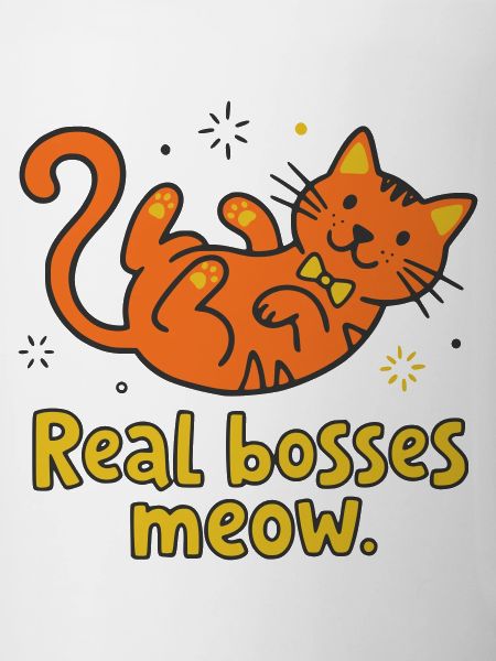 Real bosses meow cat
