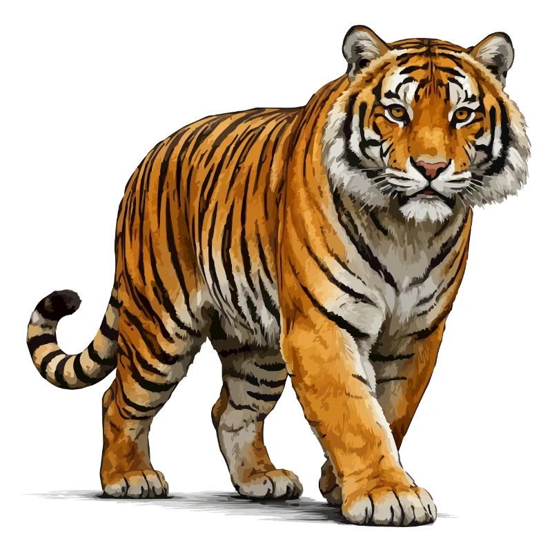 Faune sauvage du tigre sauvage