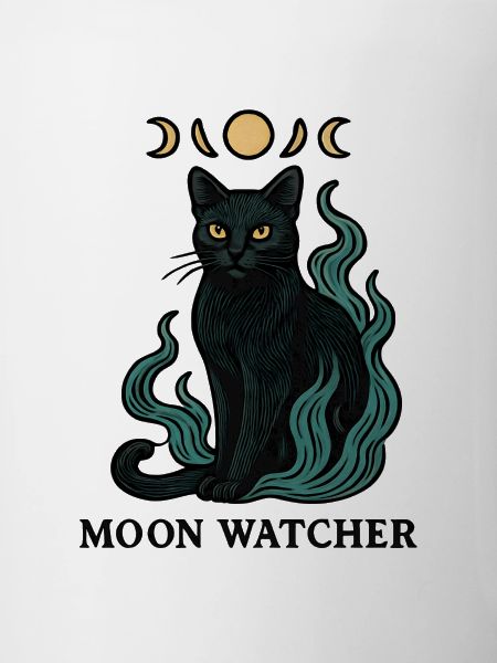 Moon Guardian Cat Picture