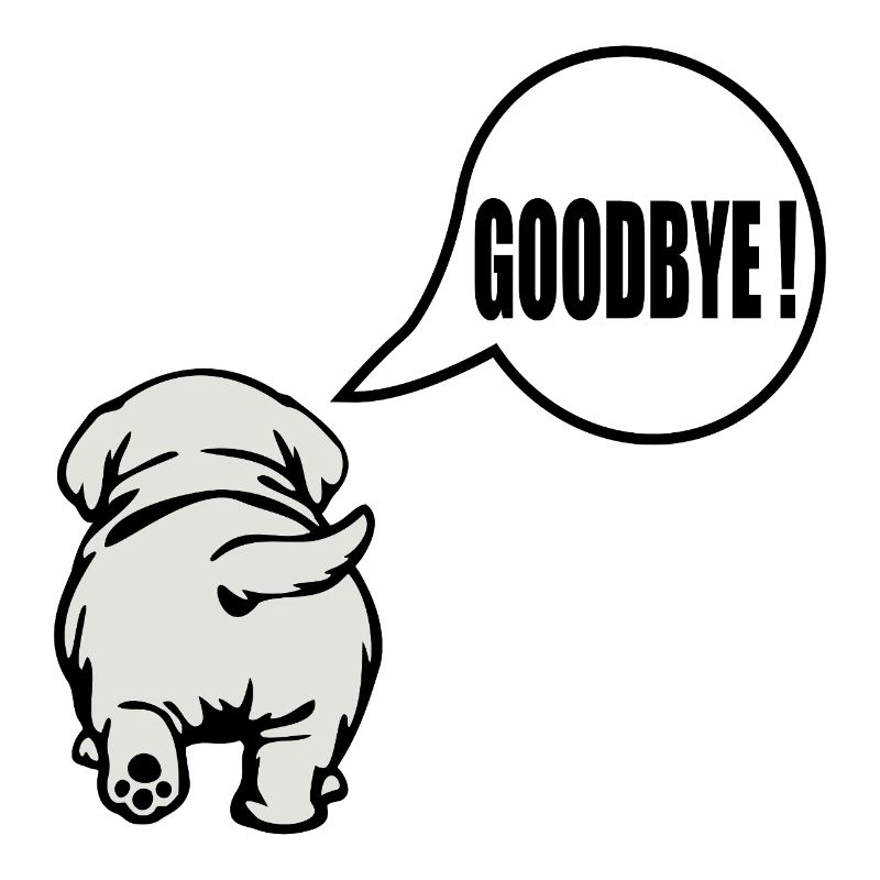 Goodbye Dog Abschied