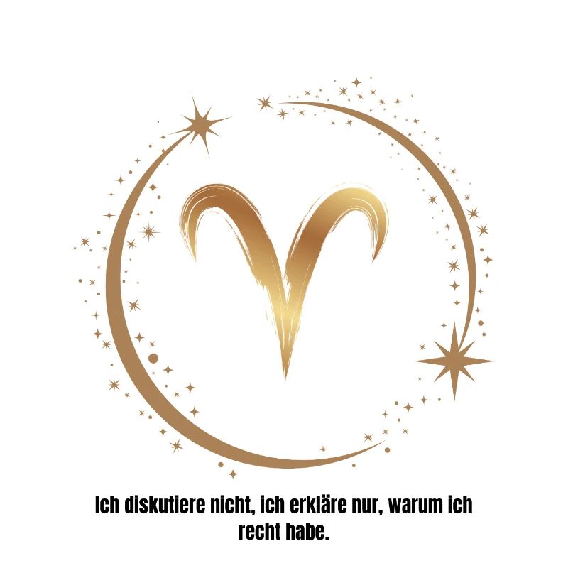 Goldenes Widder Sternbild 
