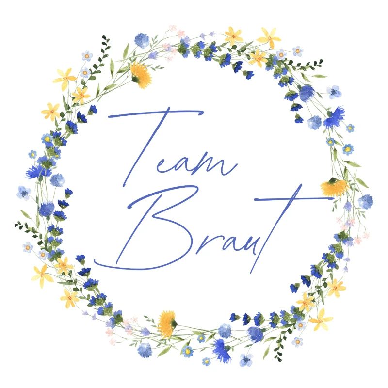 Blumenkranz "Team Braut"