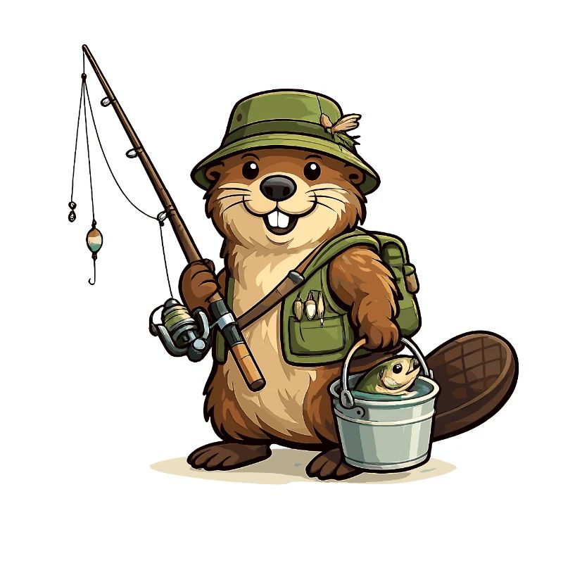 Aventure de pêche au castor