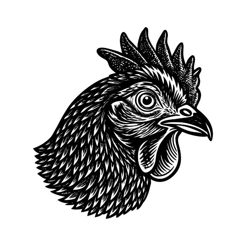 Chicken head