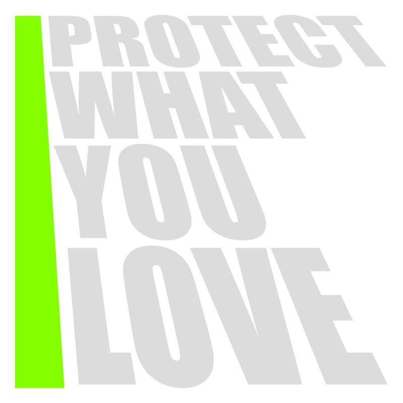 Déclaration de protection de la nature Protéger ce que vous aimez Logo de la Déclaration de Protection de la Nature