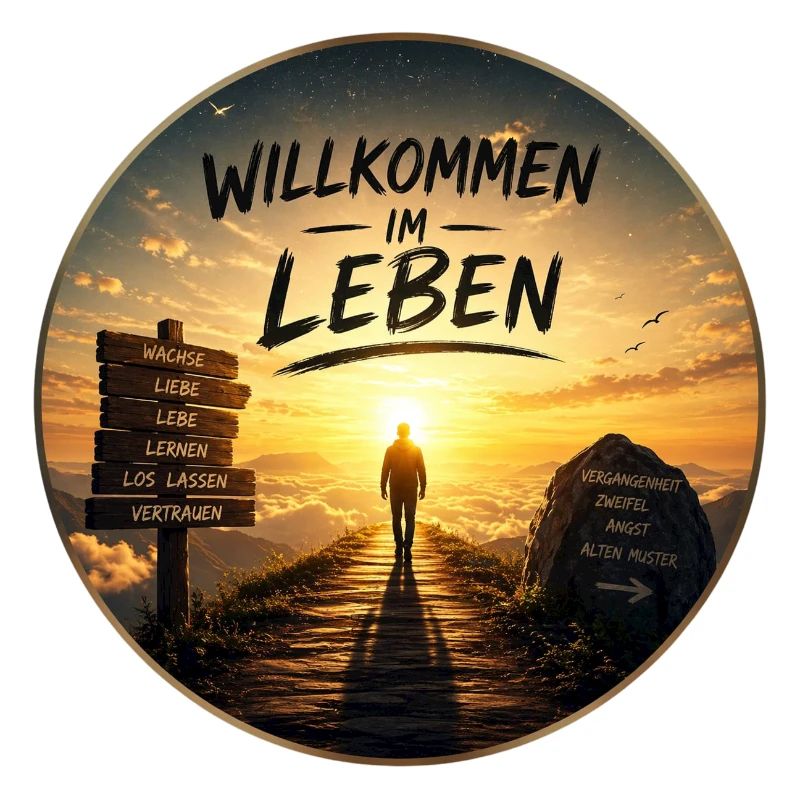 Willkommen im Leben Lebensweg
