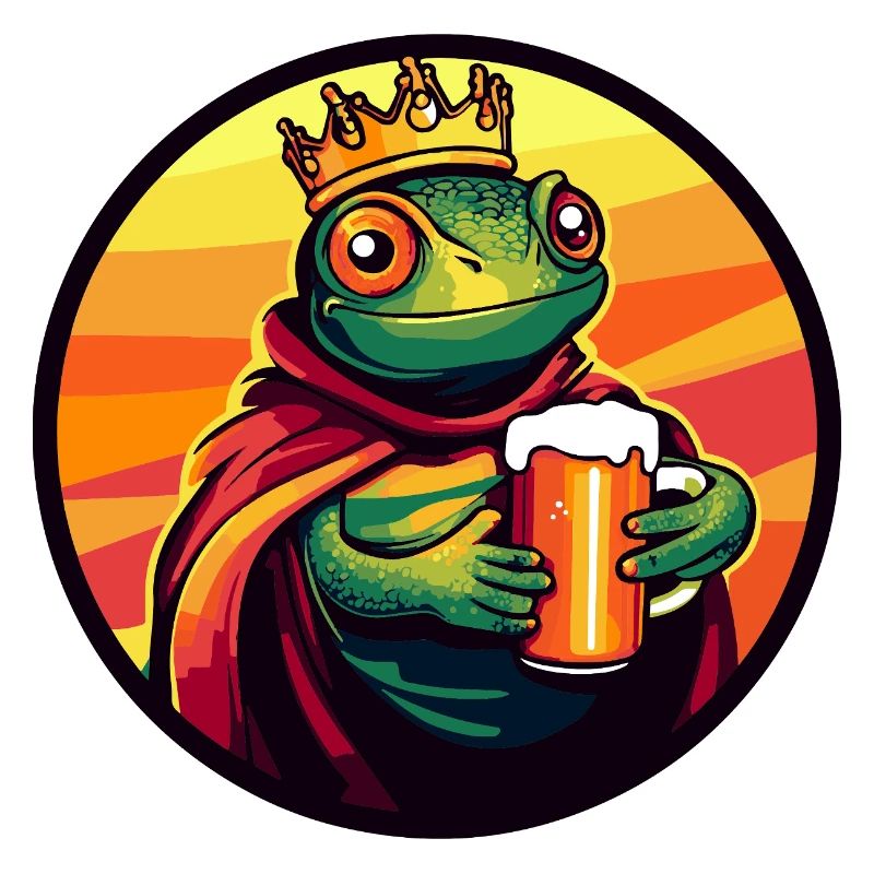 Chameleon Bier Lustig