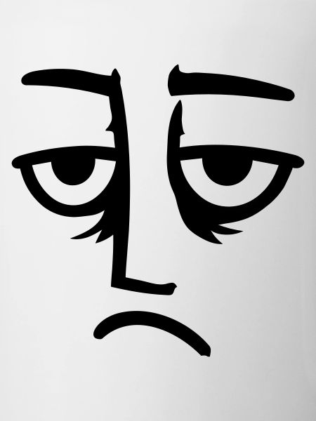 Grumpy sad disappointed face funny