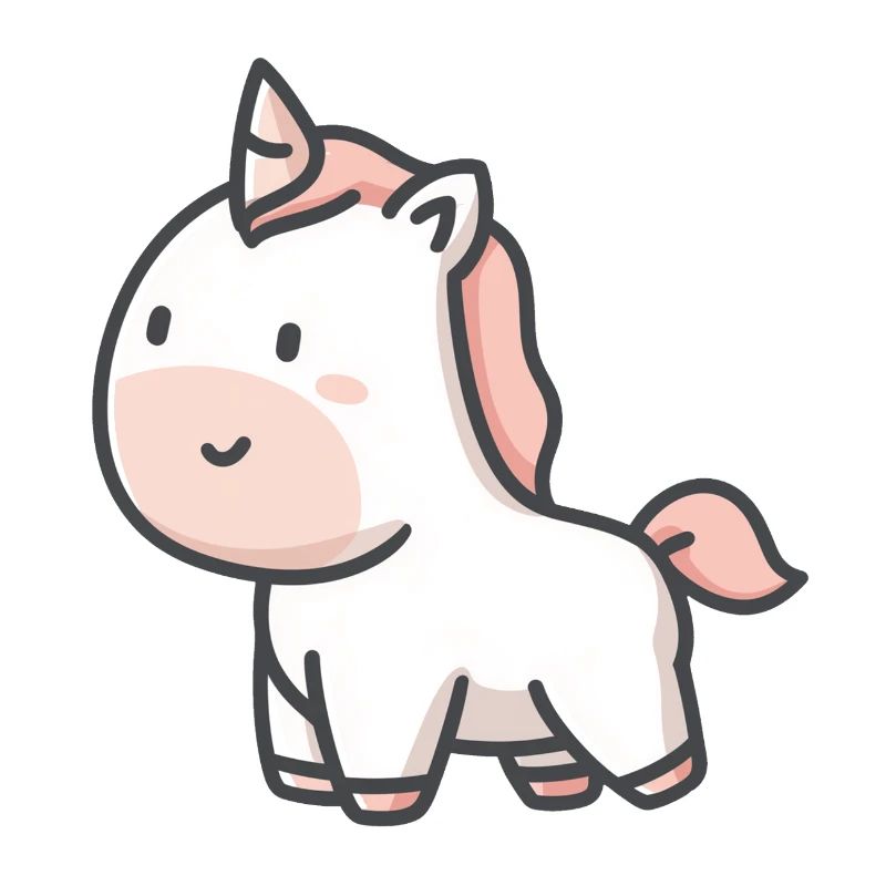 Magisches Einhorn voller Süße