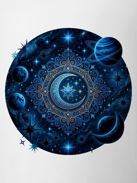 Space Planets Galaxies Stars Moons