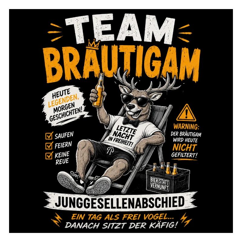 Team Bräutigam Junggesellenabschied