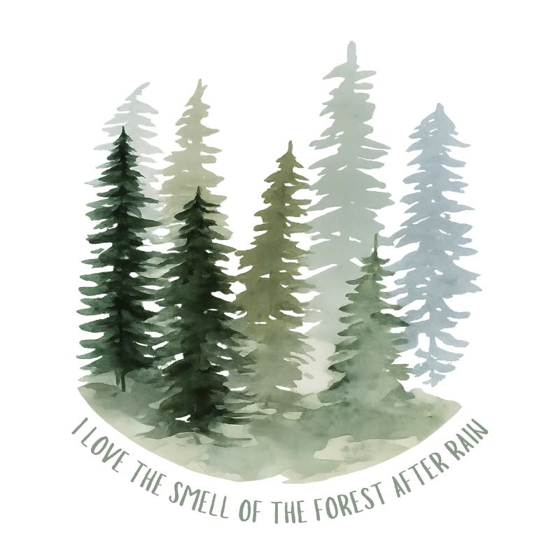 L’odeur de la forêt après la pluie