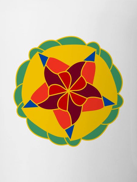 Geometric Bright Mandala