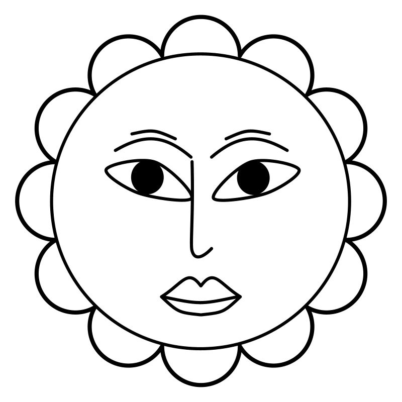Schlichte Blume