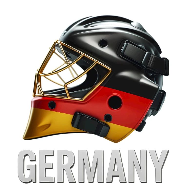 Germany Flag Helmet Graphic