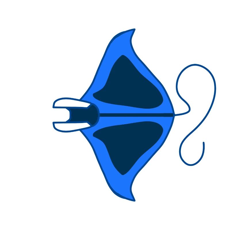 Manta Linear Blue stilisiert