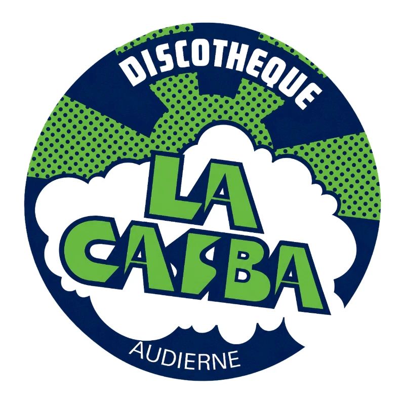La Casba, Logo Sticker - Discothèque Audierne