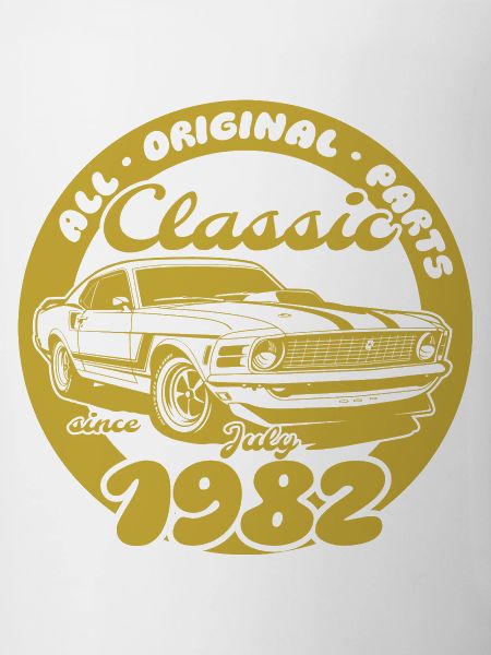 44th Birthday - Classic Musclecar 07/1982