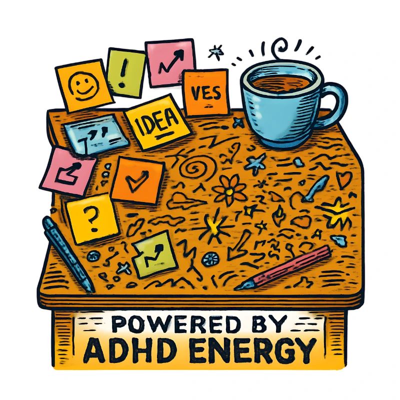 ADHD Energie: Ideenfluss am Kaffeetisch