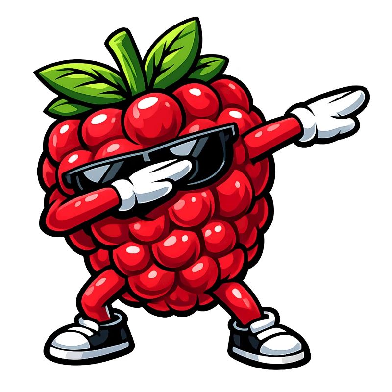 Dabbing Raspberry
