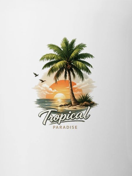Tropical Paradise Sunset Beach Vibes