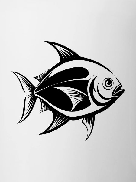 Poisson Pompano doré