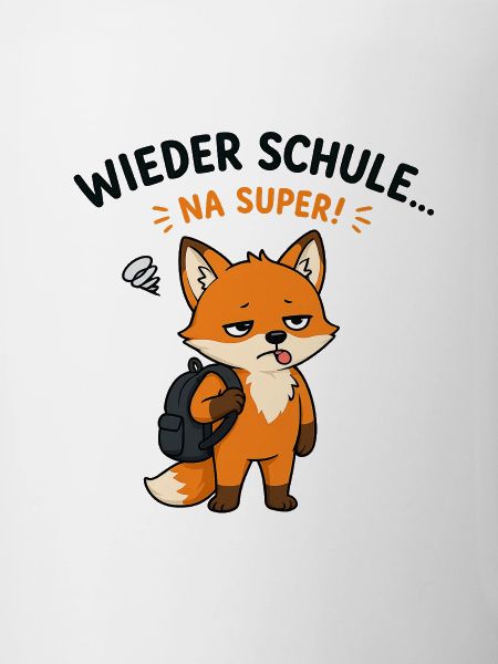Fuchs Zur Schule Na Super